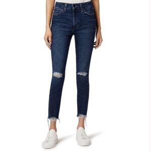 NWT JOE'S Jeans Honey Women's Hi Rise Curvy Skinny Crop Distressed in Boketto